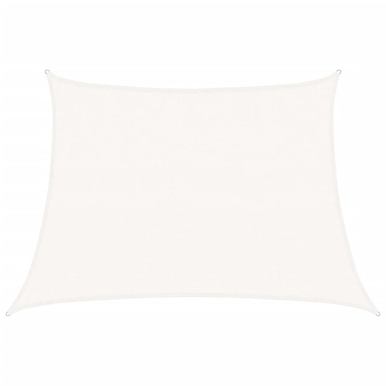 Voile d'ombrage 160 g/m² blanc 4/5x3 m pehd