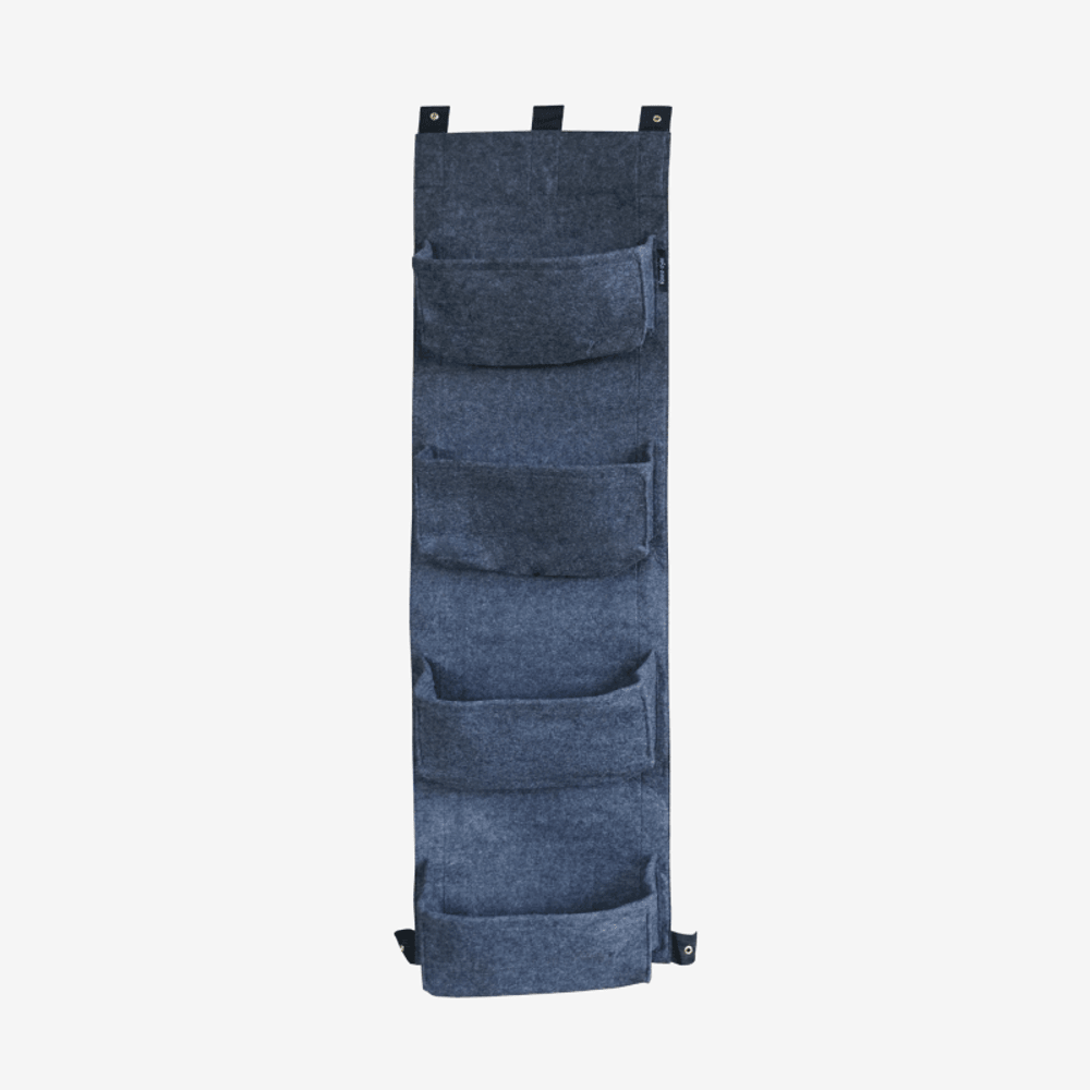 Mur végétal 4 sacs gris anthracite en feutre géotextile