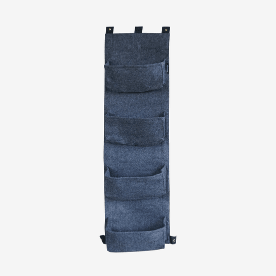 Mur végétal 4 sacs gris anthracite en feutre géotextile