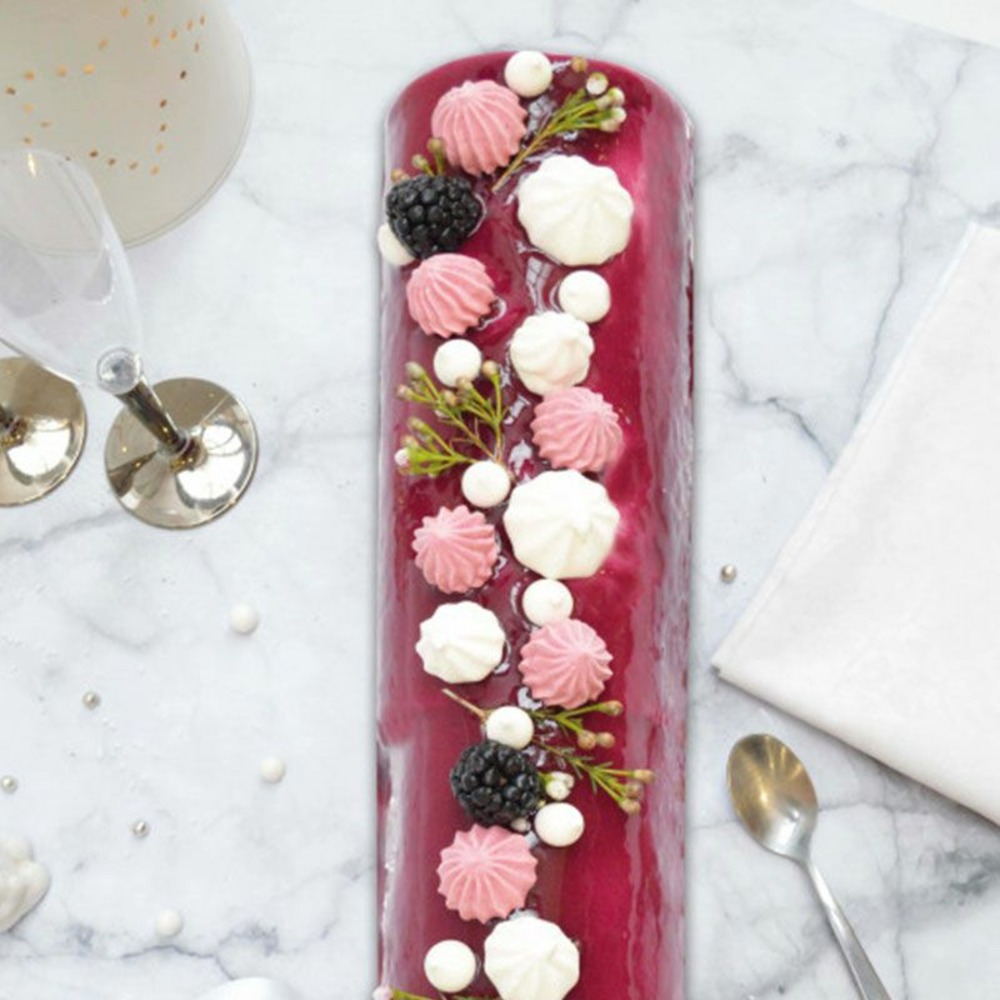 Moule en inox pour bûche xxl de noël