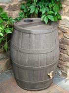 Prestige water - oslo collecteur d'eau oak de 235 litres