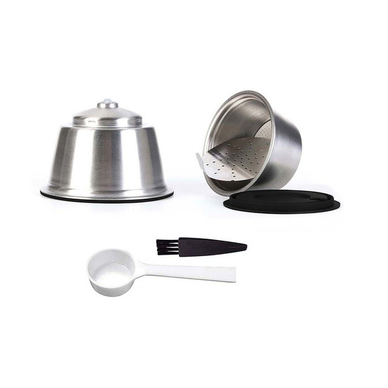 Capsule réutilisable en inox compatible dolce gusto