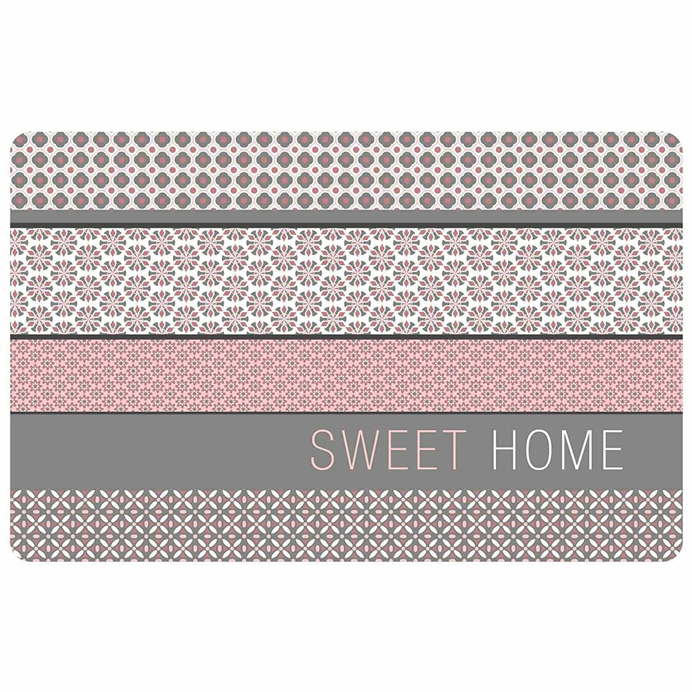 Set de table 28 x 44 cm opaque damara sweet home rose