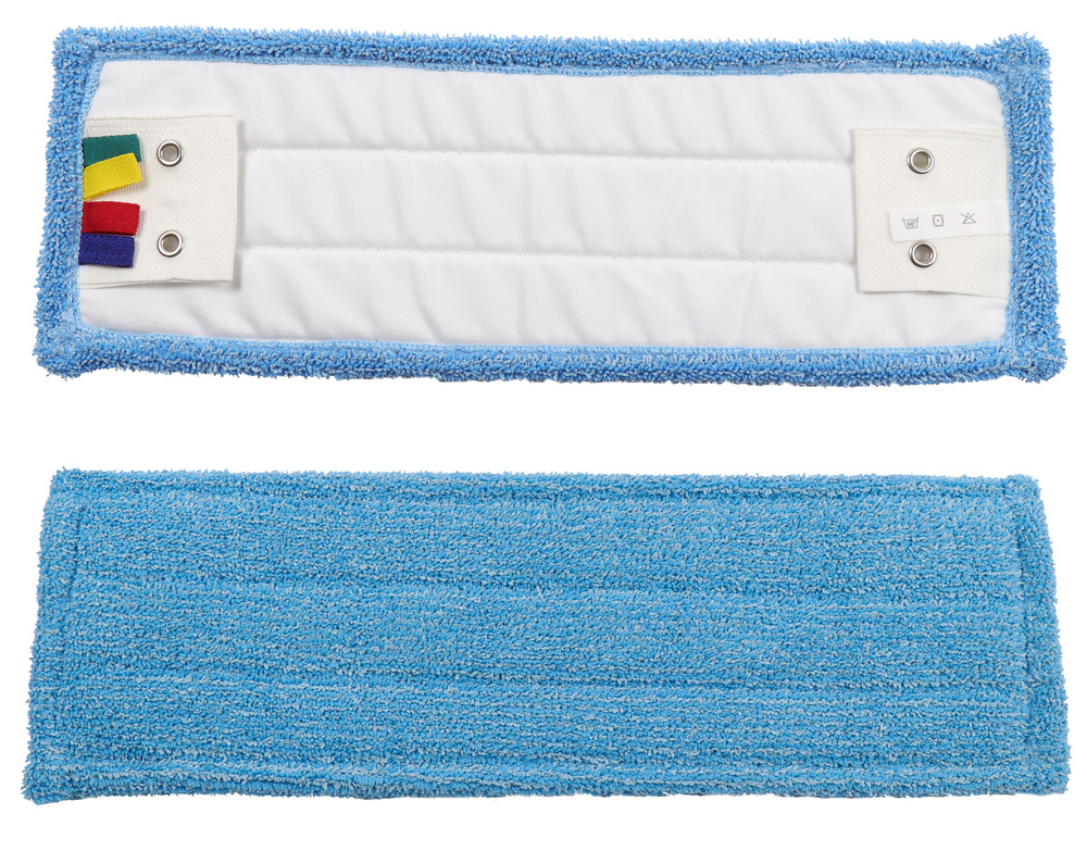 Frange micro bleu languette 40cm - guialto