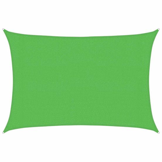 Voile d'ombrage 160 g/m² vert clair 3x4,5 m pehd