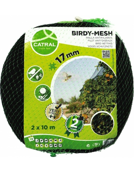 Filet de protection anti-oiseaux tricoté 10 x 2