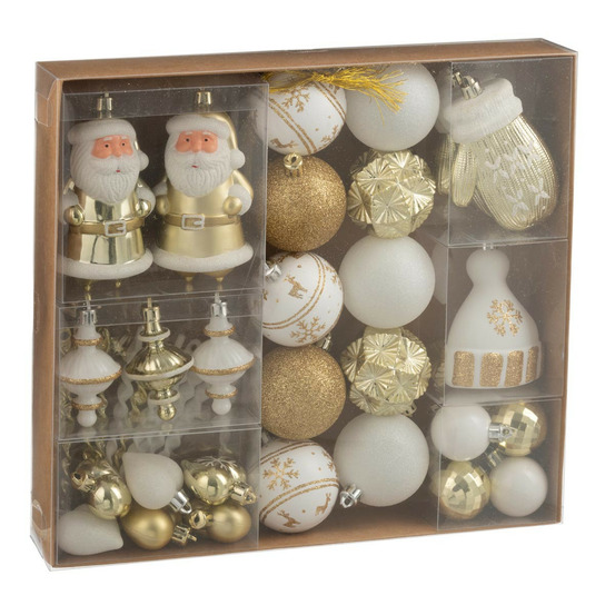 Lot de 45 boules de noël