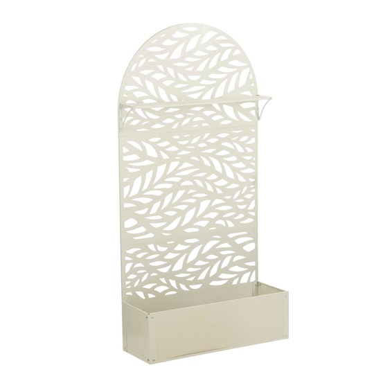 Mica decorations sapri support pour plantes - jardinière avec treillis pour plantes grimpantes - support pour plantes autoportant