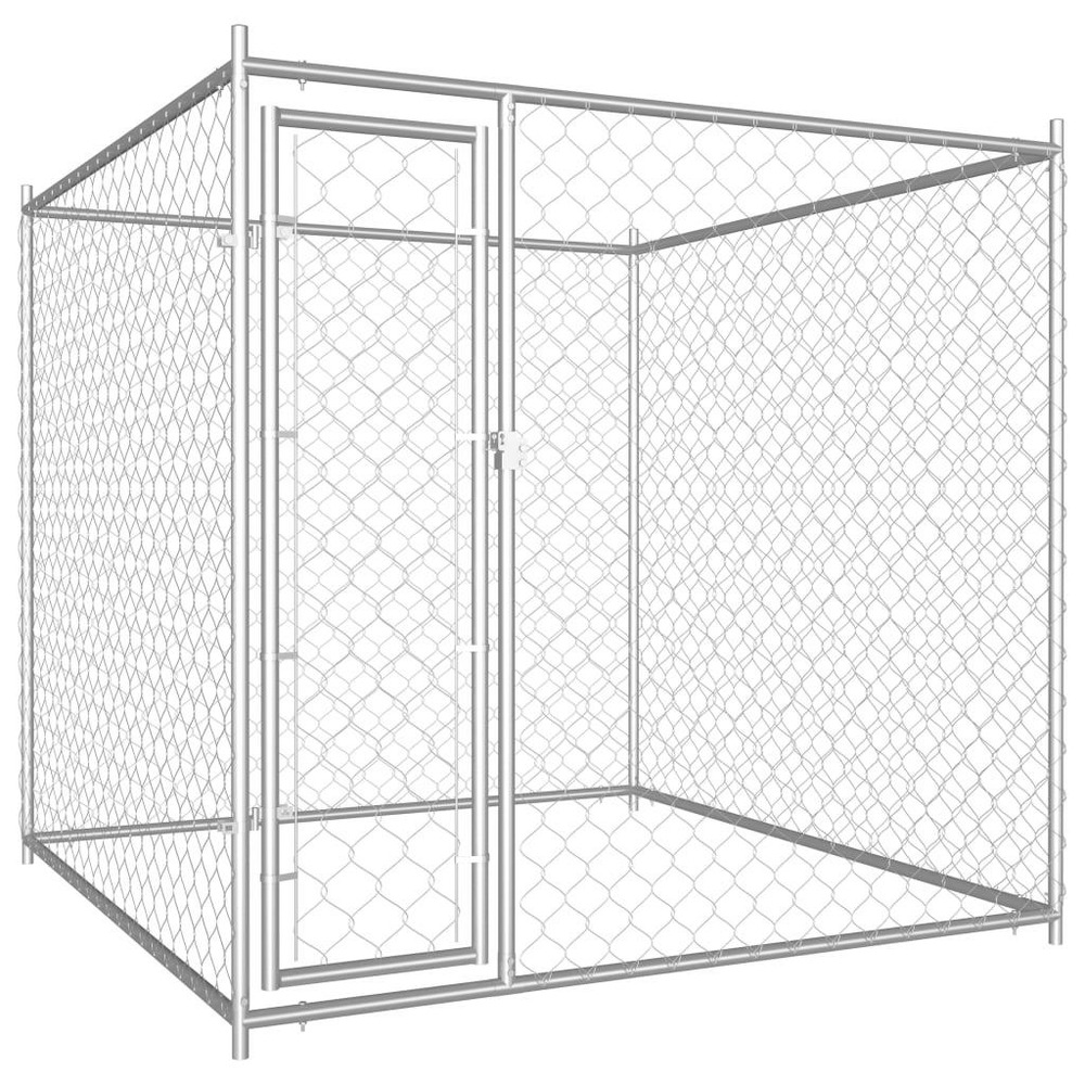 Chenil extérieur cage enclos parc animaux chien d'extérieur pour chiens 185 cm