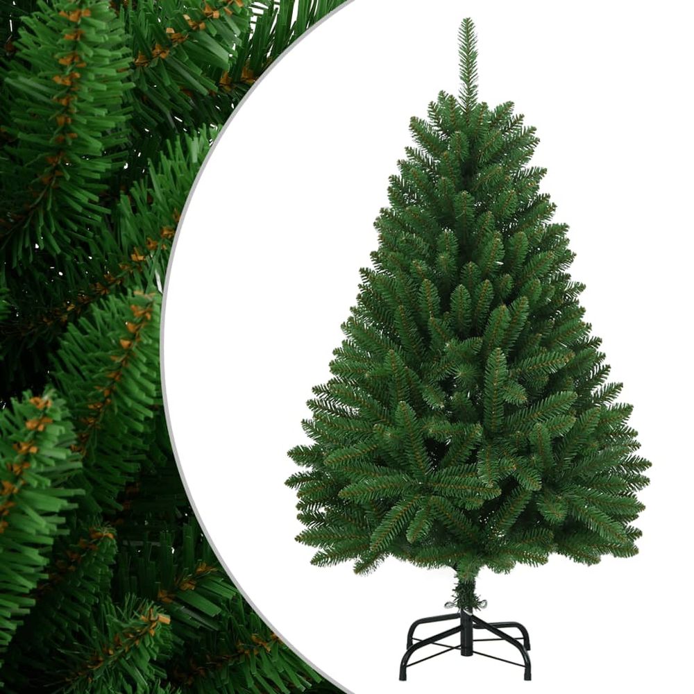 Sapin de noël artificiel 150 cm à charnières montage rapide