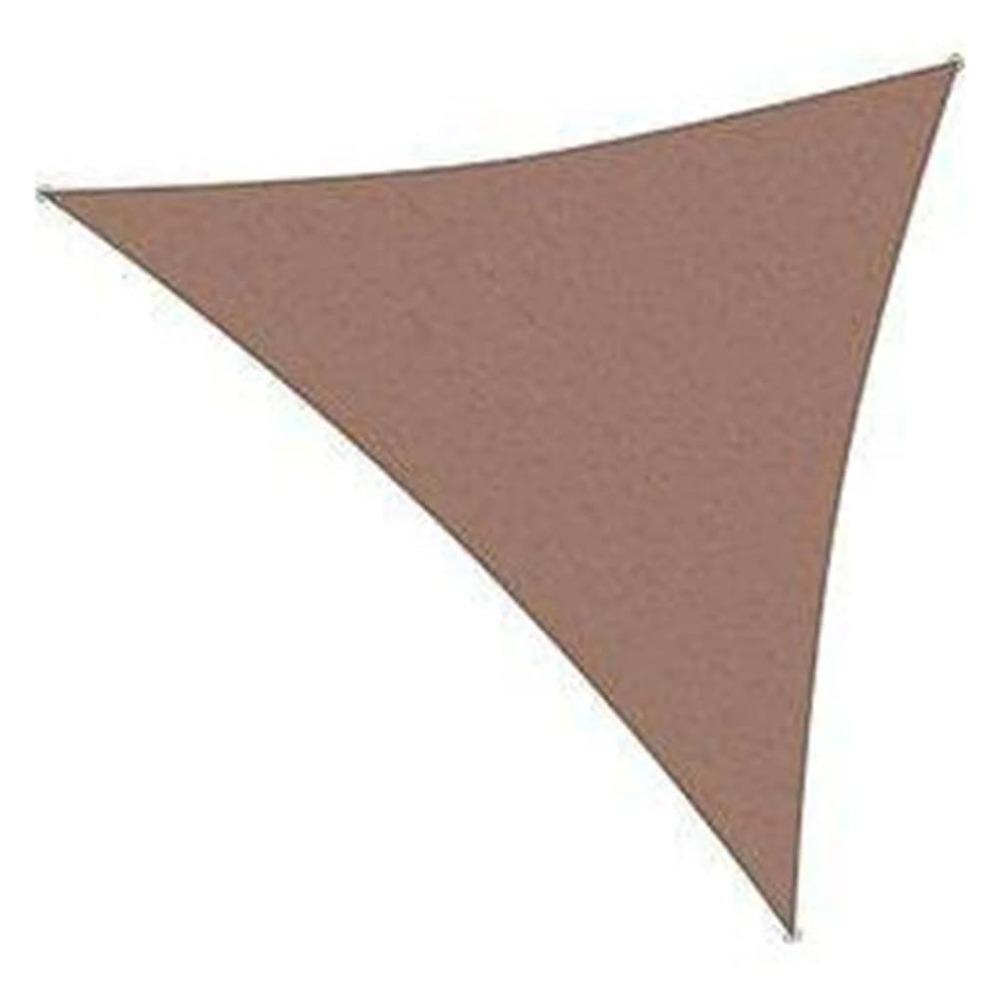 Toile d'ombrage 3x3x3 m sable triangulaire