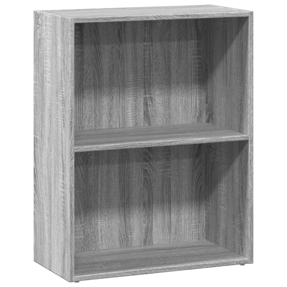 Bibliothèque sonoma gris 60x30x77 cm bois d'ingénierie