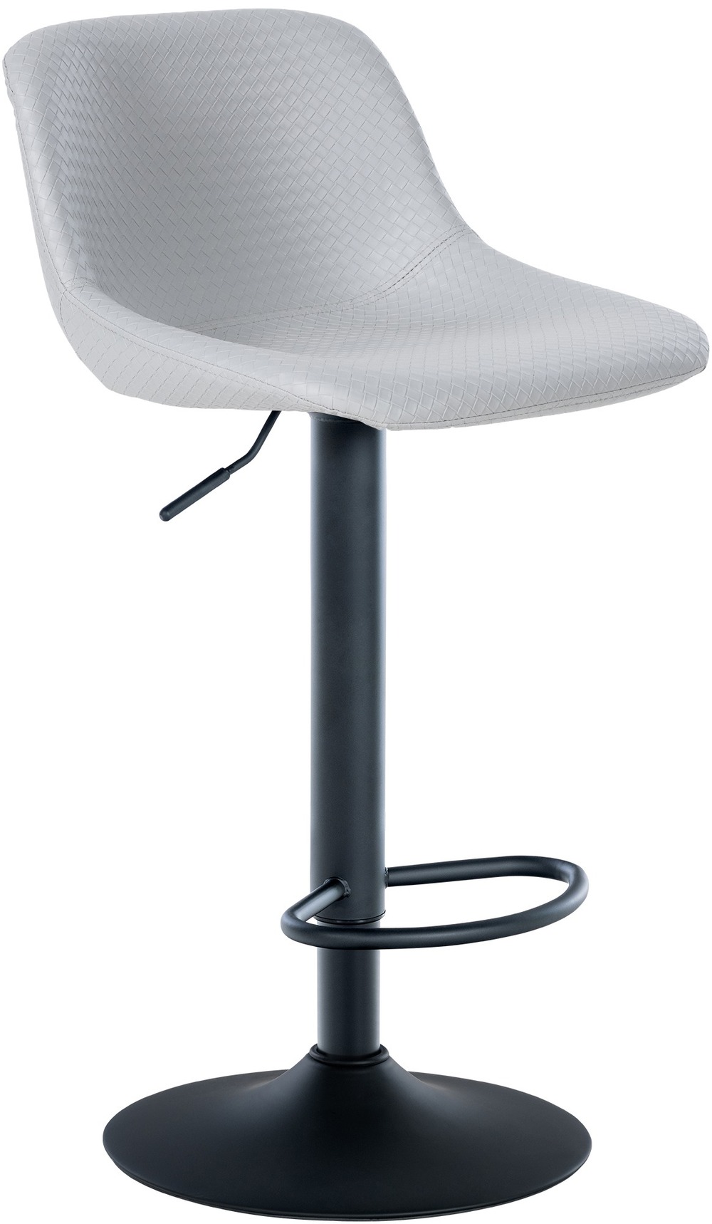 Tabouret de bar loft simili cuir