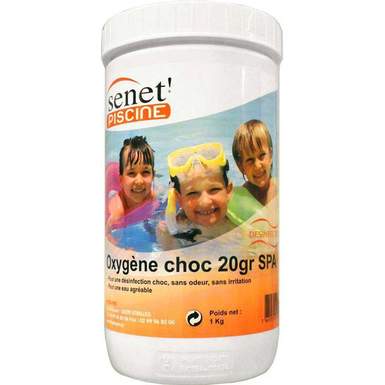 Oxygène actif pour spa 1 kg - antibactérien, virus et champignon