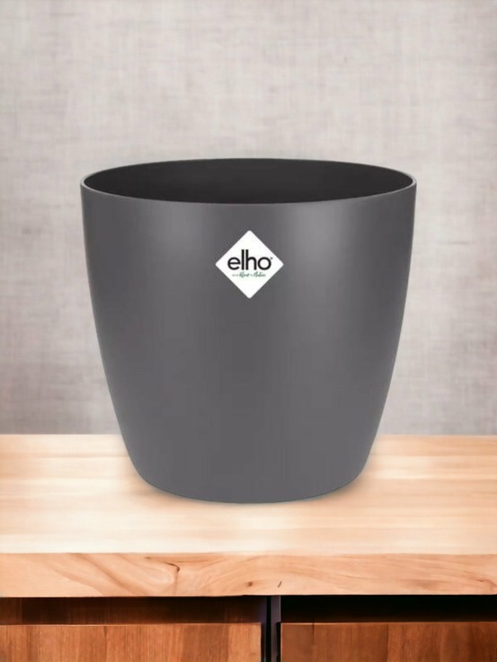 Elho brussels rond 25cm antraciet