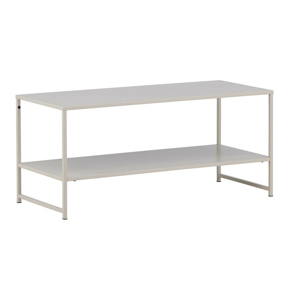 Table basse avec étagère 