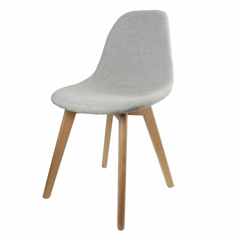 Chaise scandinave en tissus olga - h. 83 cm