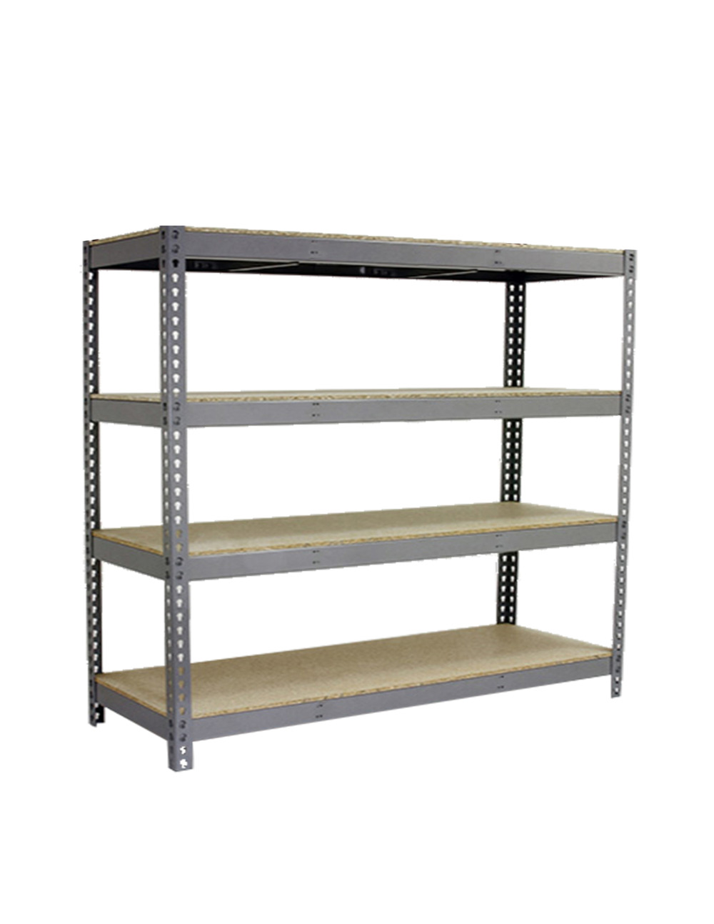 Etagère sans vis simonforte 2409-4 chipboard gris/bois gris/bois 2000x2400x900 - simonrack