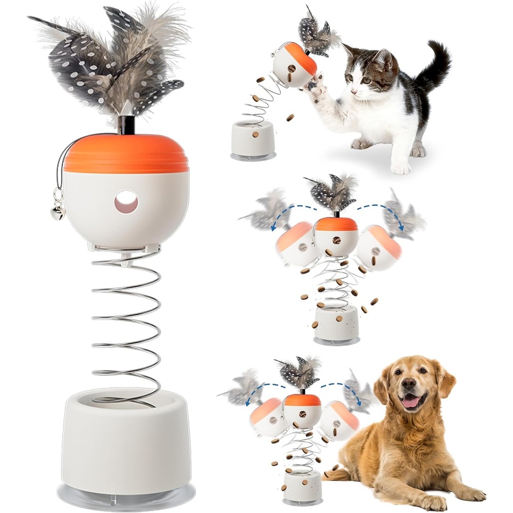 Jouet distributeur de friandises pour chats et chiens