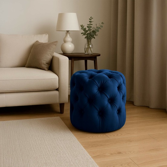 Tabouret drancy velours m