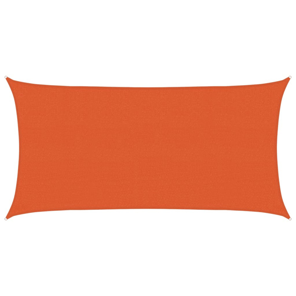 Voile d'ombrage 160 g/m² orange 2,5x4,5 m pehd