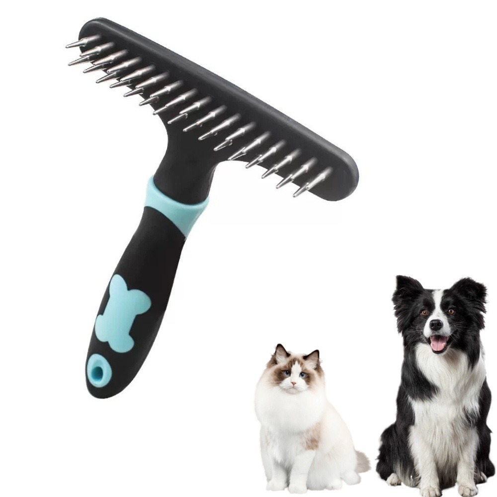 Peigne pour animaux de compagnie élimine les poils et les nœuds
