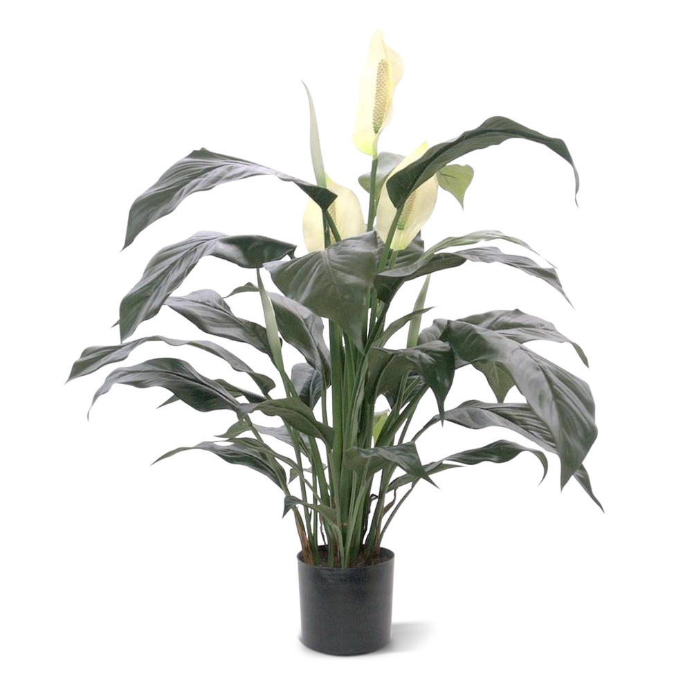 Spathiphyllum artificiel deluxe 80 cm