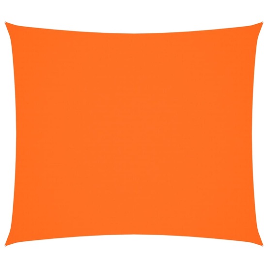 Voile de parasol tissu oxford rectangulaire 2,5x3 m orange