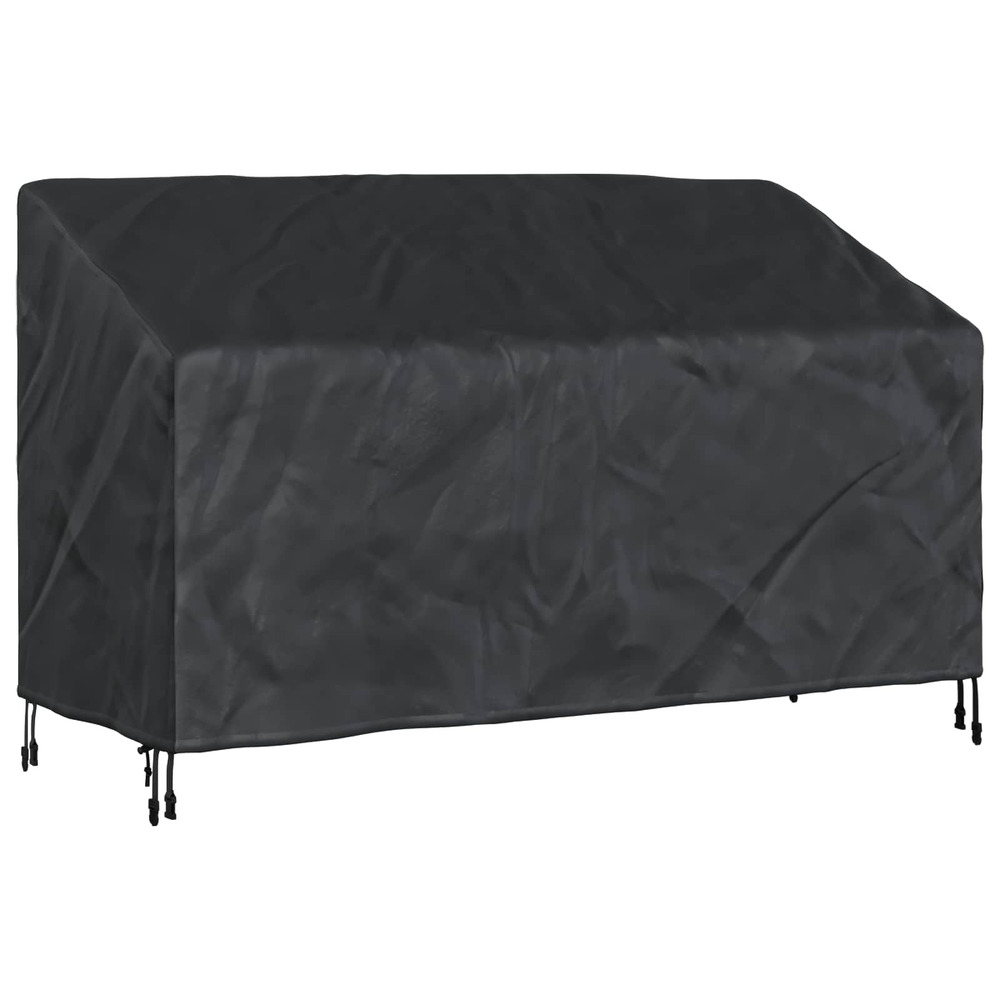 Housse de banc de jardin 165 x 70 x 65 / 94 cm tissu oxford 600d