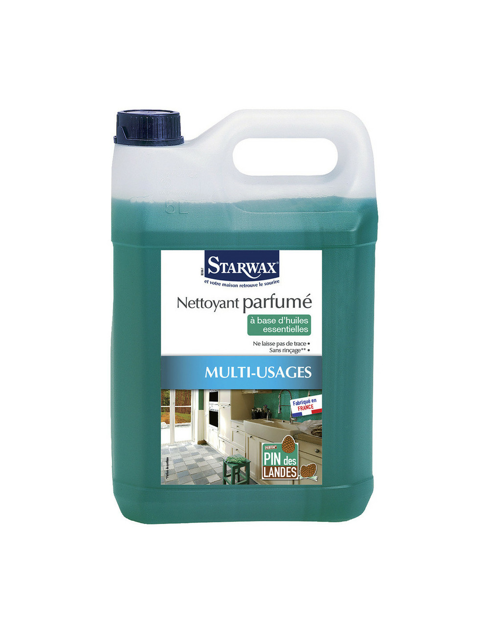 Nettoyant fraicheur pin des landes 5 litres - starwax