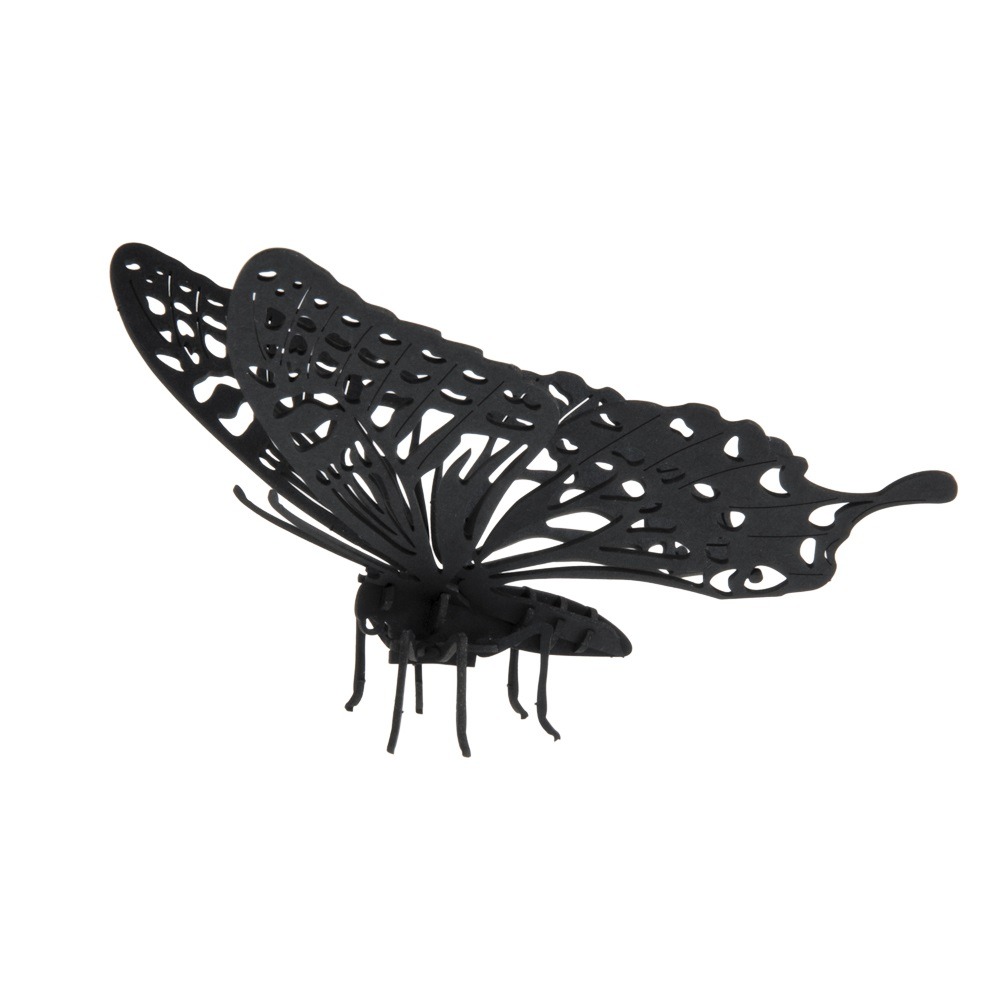 Maquette 3d en papier papillon