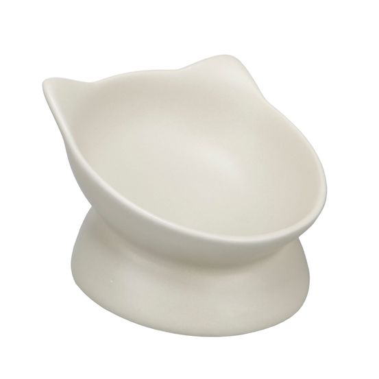Gamelle ergonomique en céramique pour chat filou