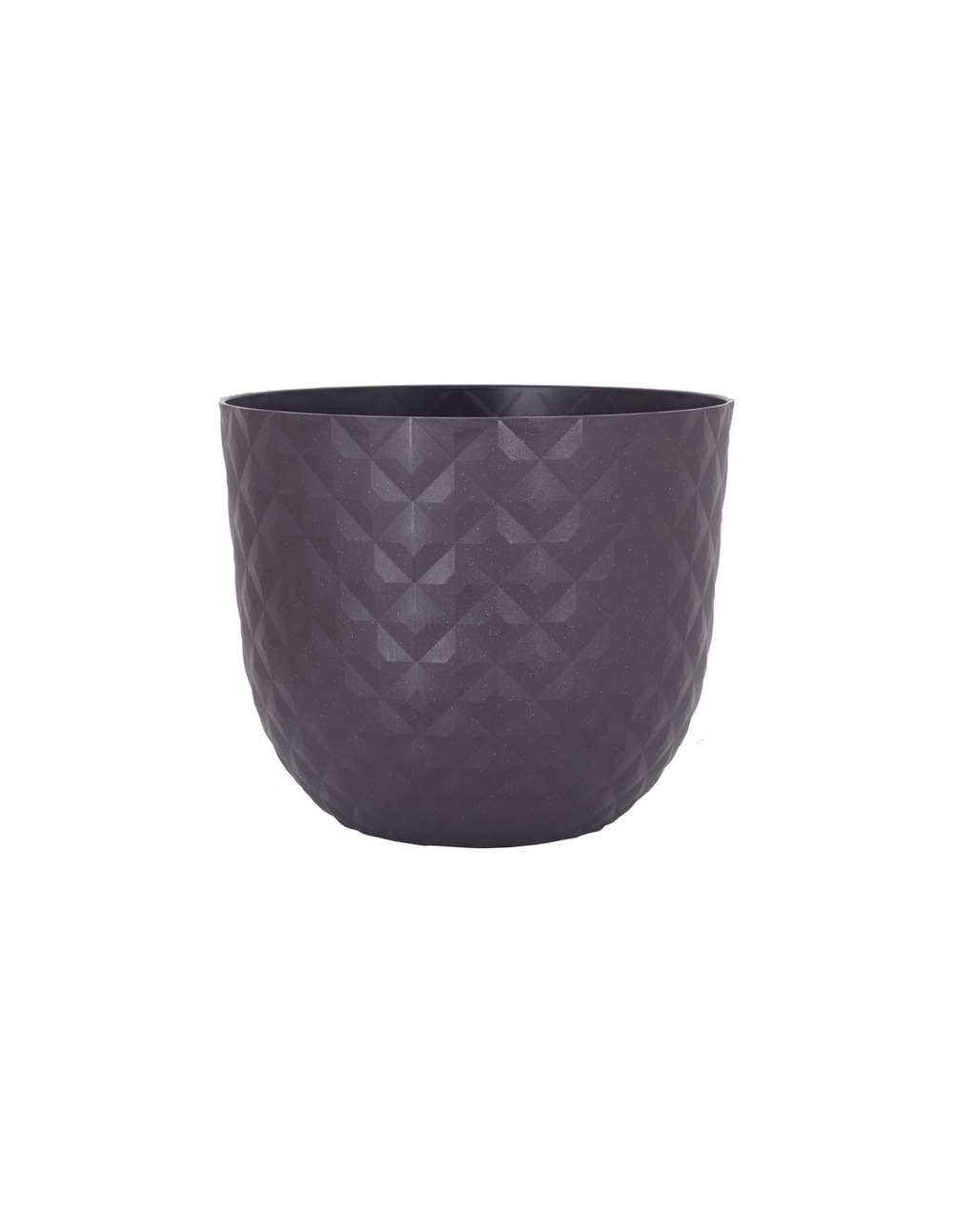 Pot havana tropical diam. 20 cm - gris boue