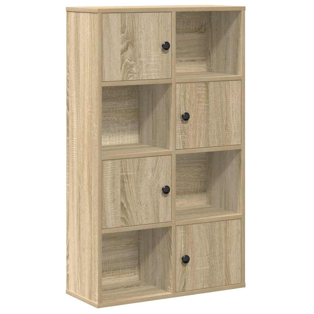 Bibliothèque chêne sonoma 60x24x101,5 cm bois d'ingénierie