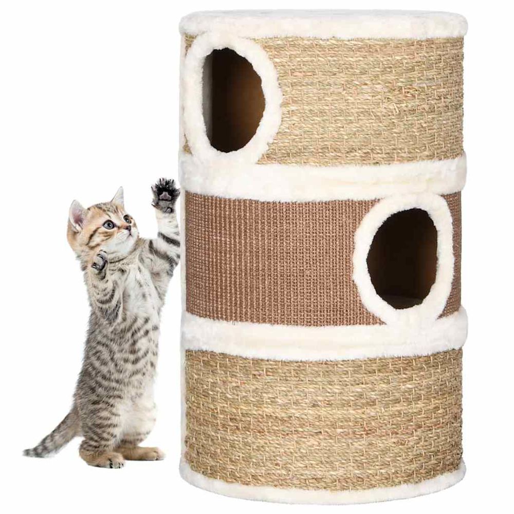 Tonneau Ã  gratter pour chats 60 cm