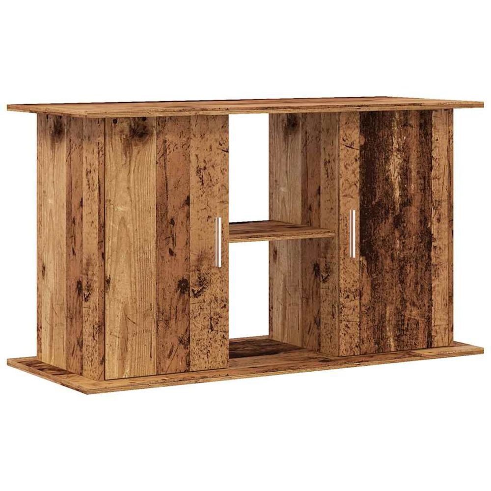 Support pour aquarium vieux bois 101x41x58 cm bois d'ingénierie