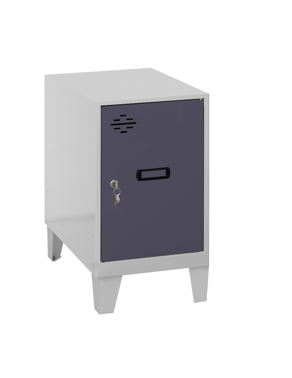 Casier-armoire simonlocker dism.mini 475x400x500+pies gr/ant gris/antracite 575x400x500 - simonrack