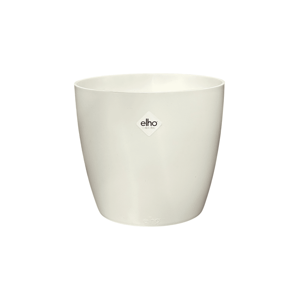 Cache-pot elho brussels blanc - ø12 cm x h15 cm