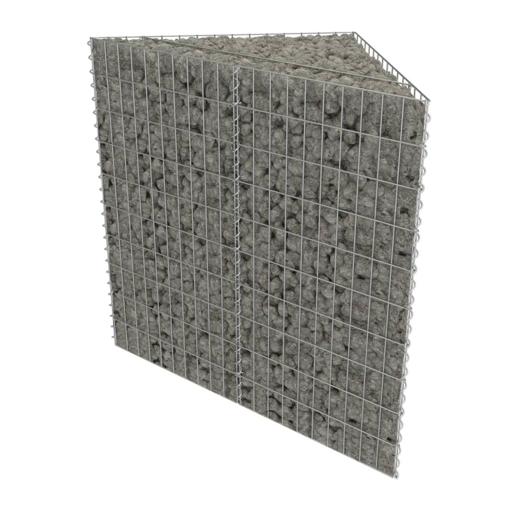 JARDINIERE EN GABION ACIER G 4-(862632)
