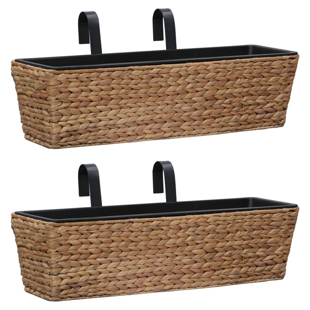 JARDINIERES 2 PCS JACINTHE D E-(862499)