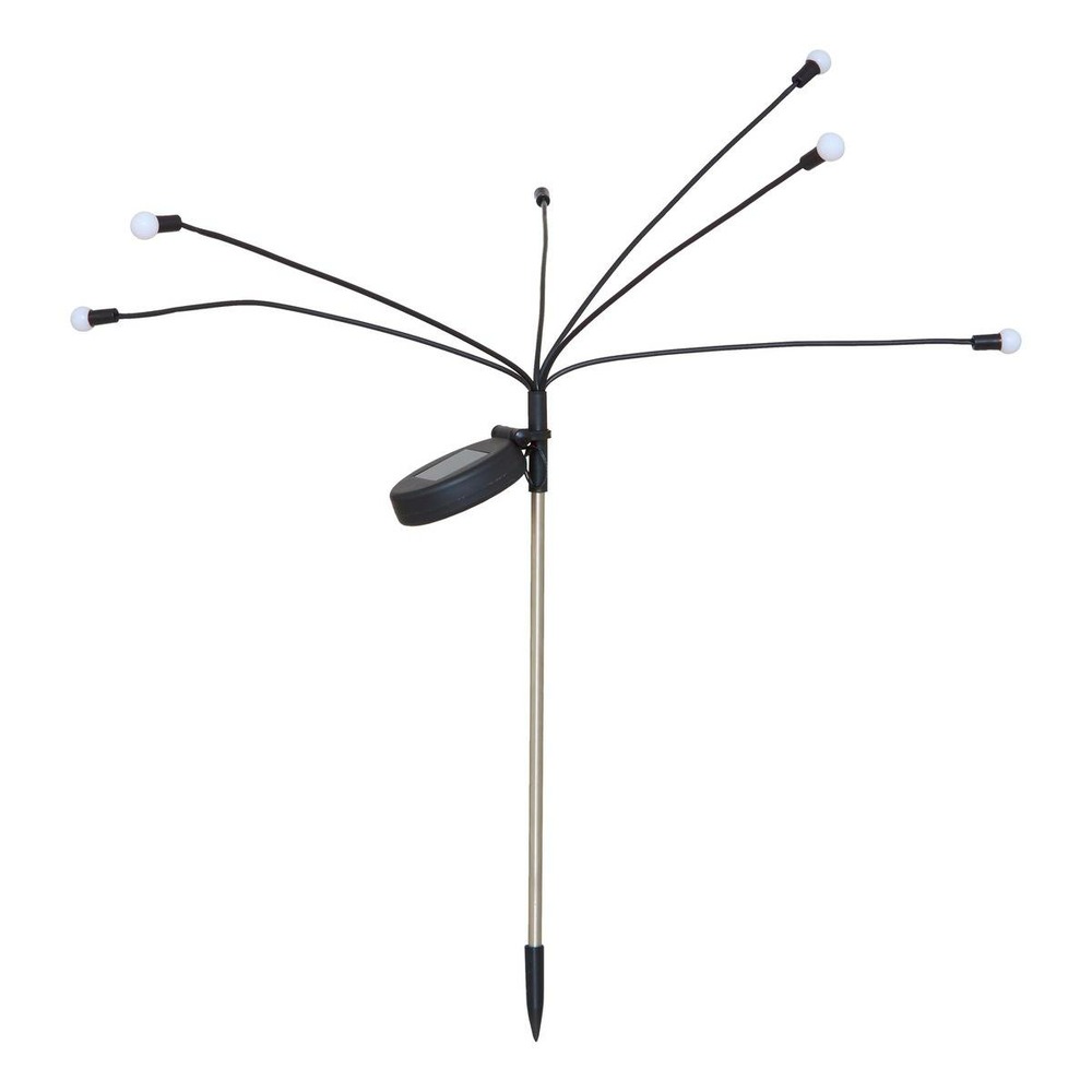 Balise d'extérieur solaire tea h70cm noir et blanc