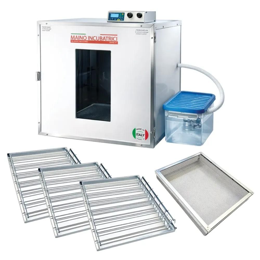 Couveuse + 3 tiroirs de caille à poule + 1 panier d'éclosion + 1 kit humidification