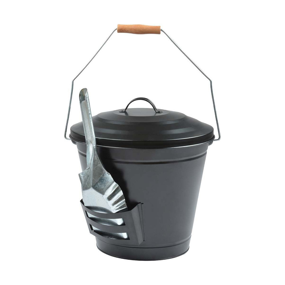 Seau à cendres avec pelle