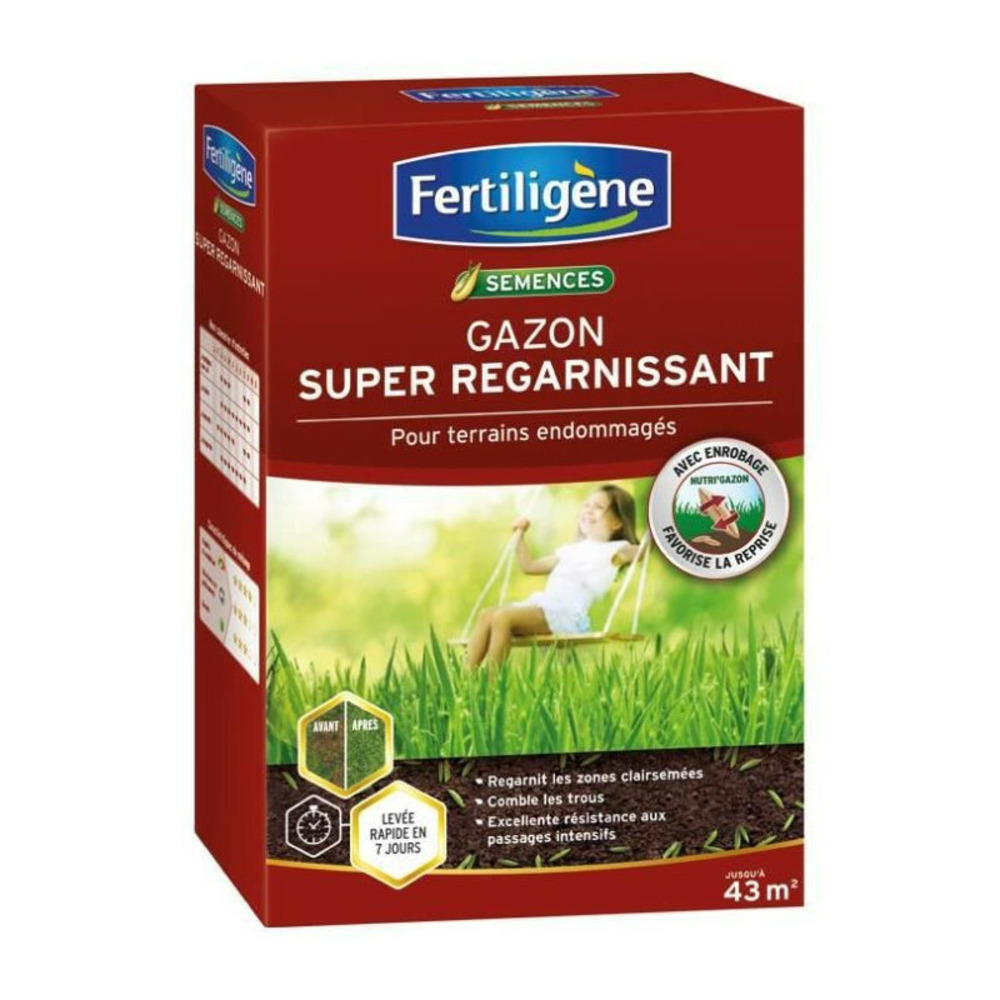 Fertiligene gazon regarnissage terrains endommages - 875 g