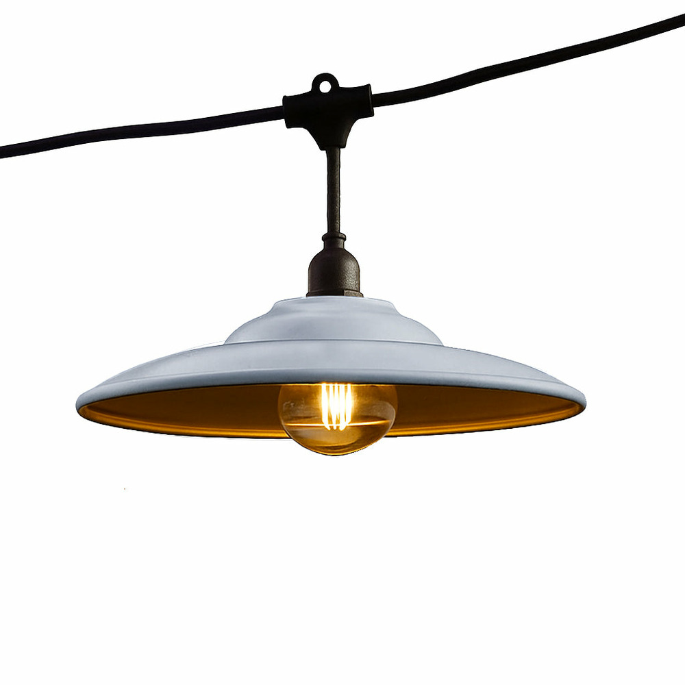 Guirlande lumineuse en acier E27 LED blancâŠ