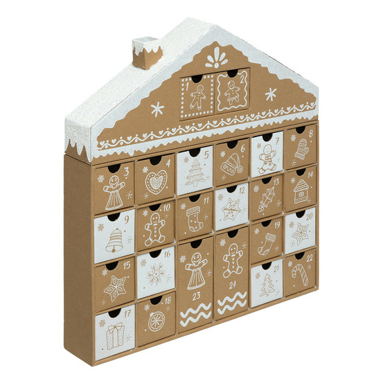 Déco de noël calendrier de l'avent maison pain d'épice