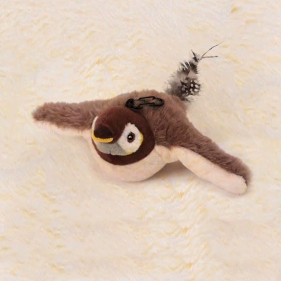 Dtopbuyage oiseau en peluche électrique - jouet pour chat