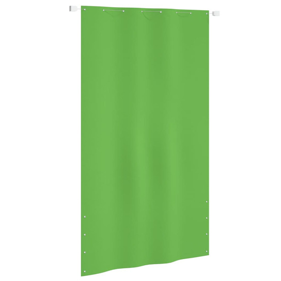Écran de balcon vert clair 140x240 cm tissu oxford