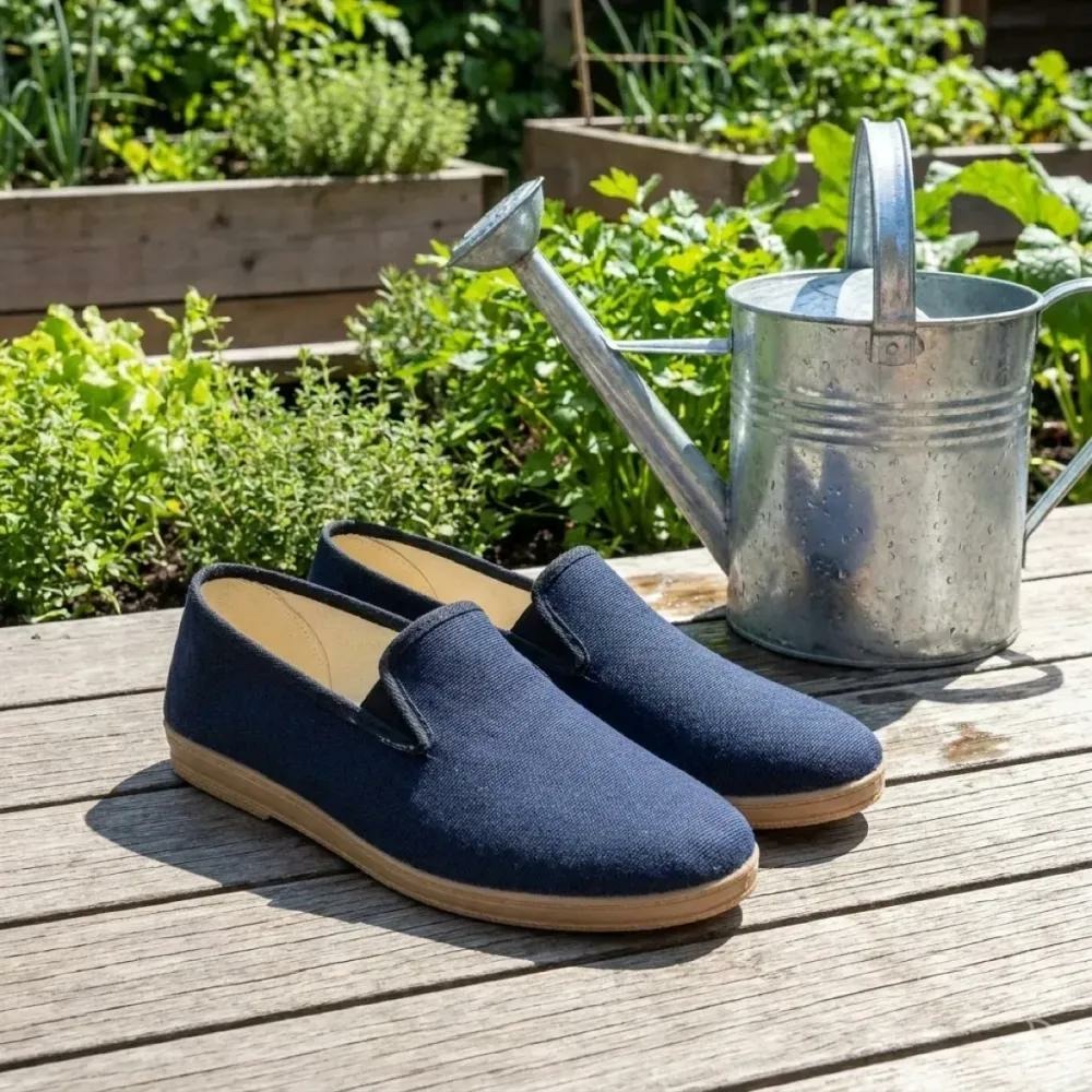 Chaussures cogolin toile bleu marine 40 à 46