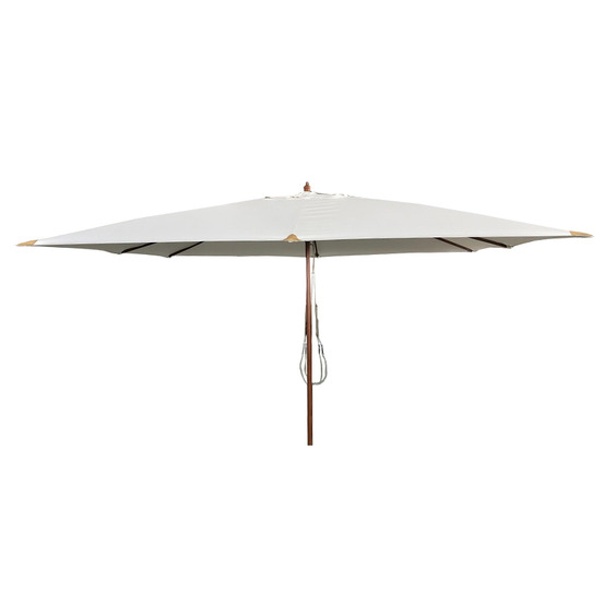 Parasol droit écru 4x3 m pegasia